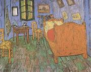 Vincent Van Gogh The Artist's Bedroom in Arles (mk09) oil on canvas